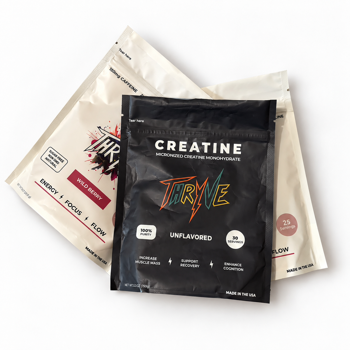 Pre-Workout 2-Pack + FREE Creatine